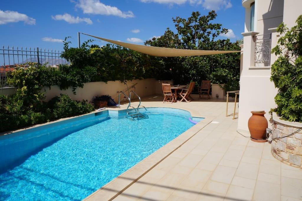 Apartment With A Garden, Bbq, Swimming Pool And Jacuzzi Dhráfi Exterior foto